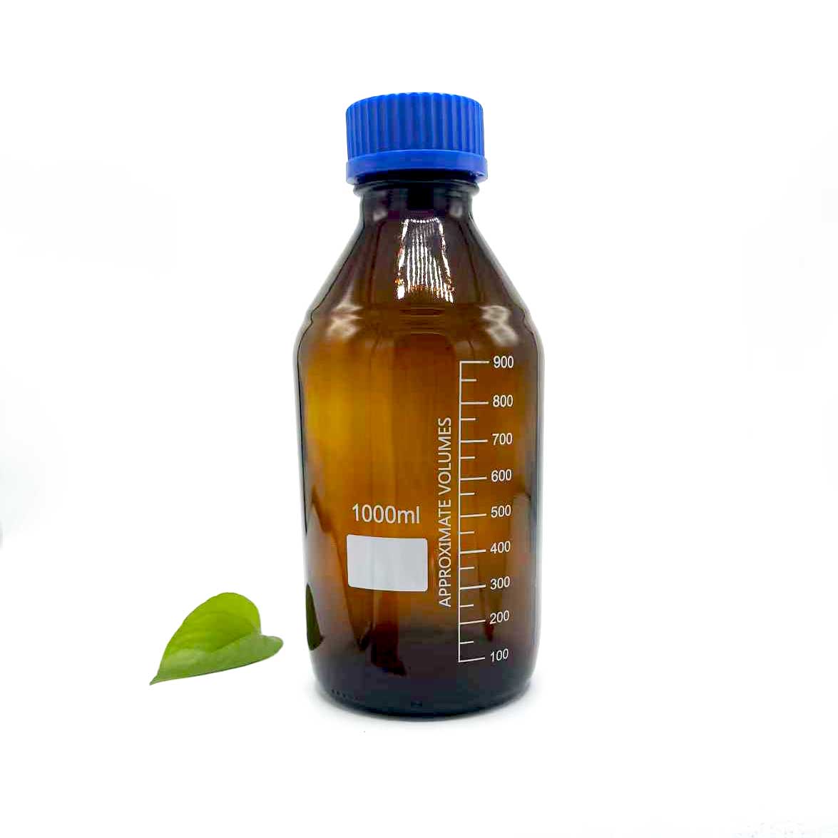 1000ml кәріптас әйнегі шыны реагент бөтелкесі 1000ml кәріптас әйнегі шыны реагент бөтелкесі
